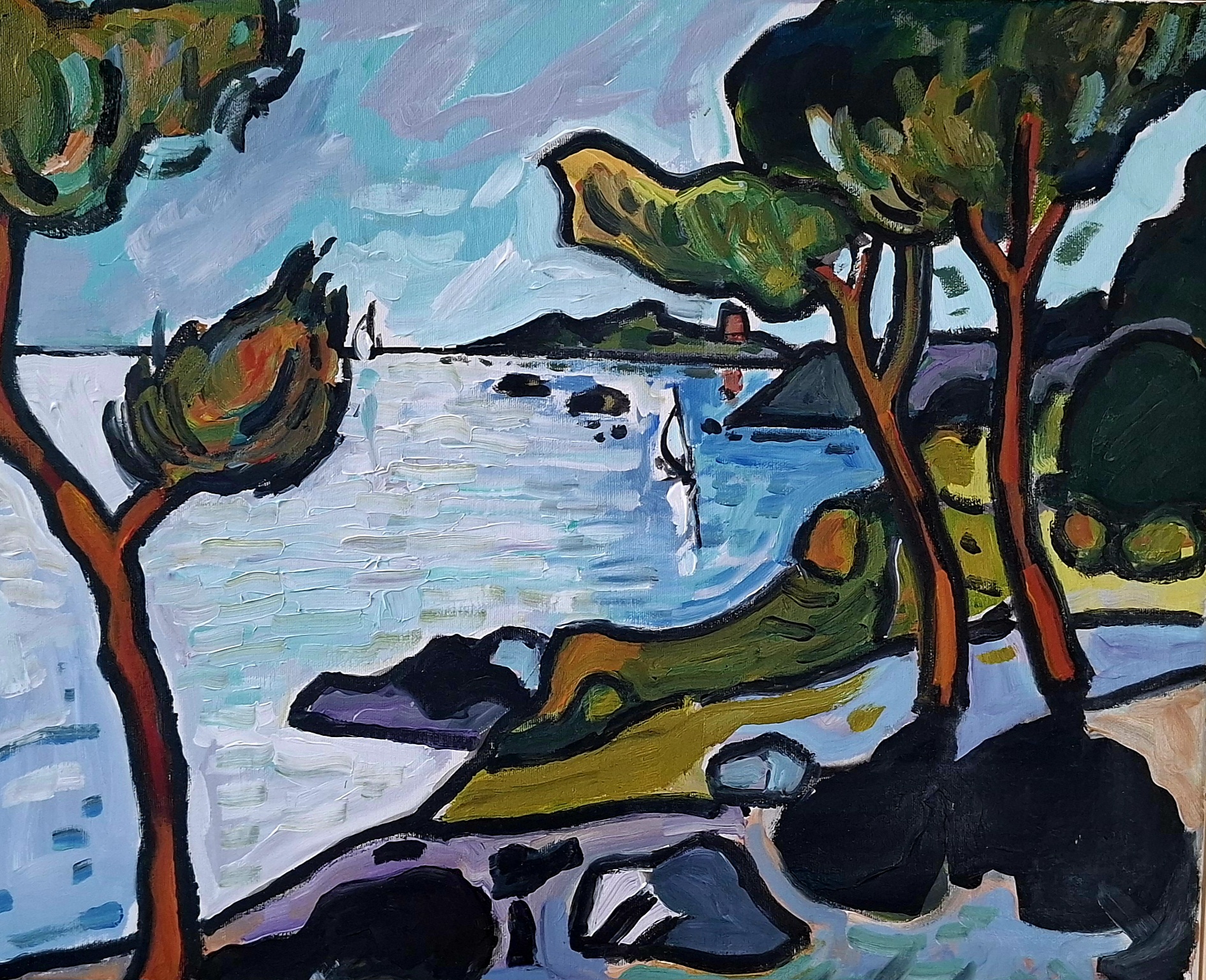 La tour Génoise. Cargèse Corse