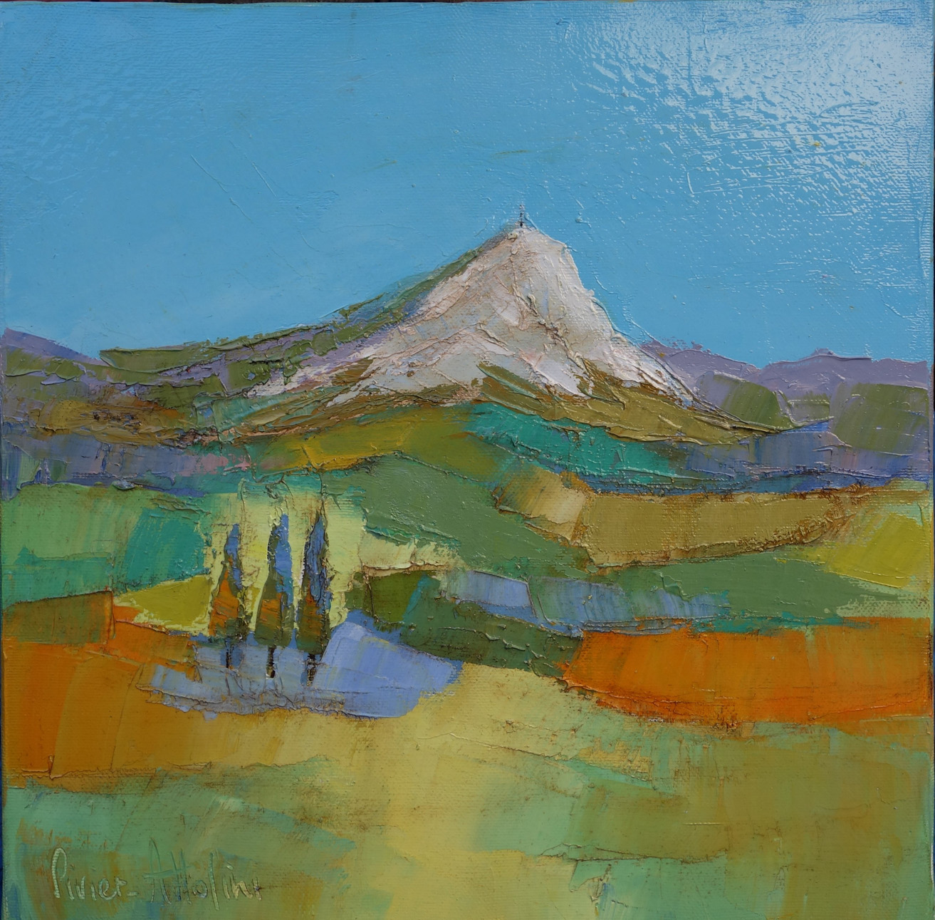 La Sainte Victoire vue des lauves